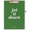 即納Kate spadeNY  JOT IT DOWNクリップボードW/ノート245834
