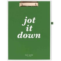 kate spade new york(ケイトスペード) デザイン文具・ステーショナリその他 即納Kate spadeNY  JOT IT DOWNクリップボードW/ノート245834