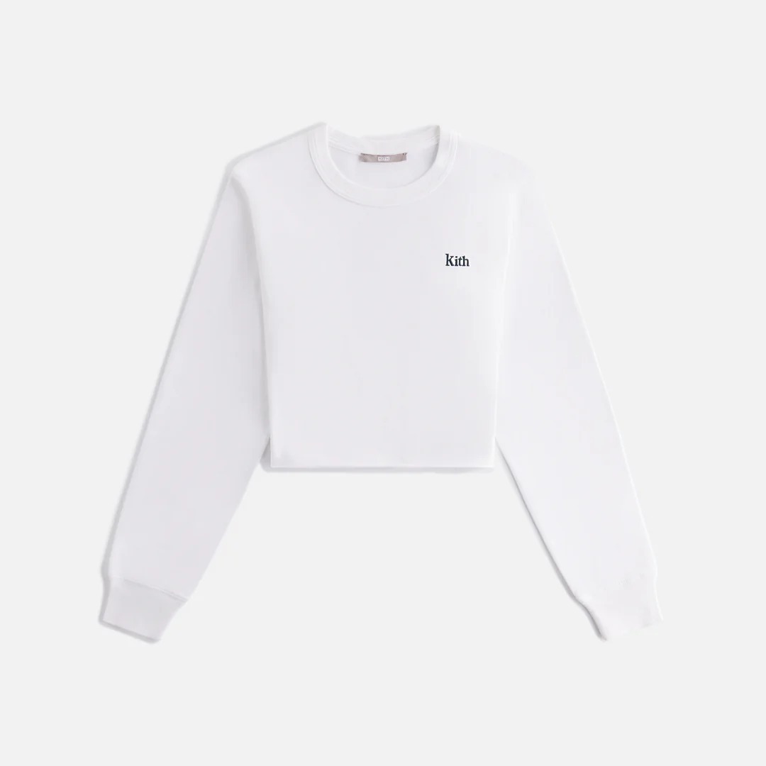 KITH】Women Lucy II クロップド ロング スリーブ T シャツ
