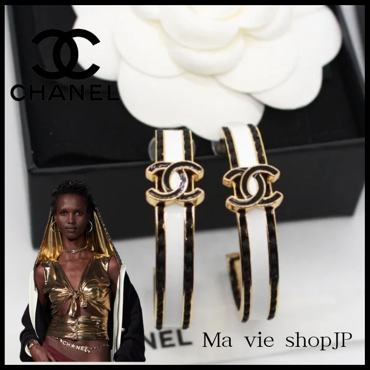 【CHANEL】存在感のある♪ピアス スタッズ、フープ イヤリング、ドロップ イヤリング ＆ ピアス