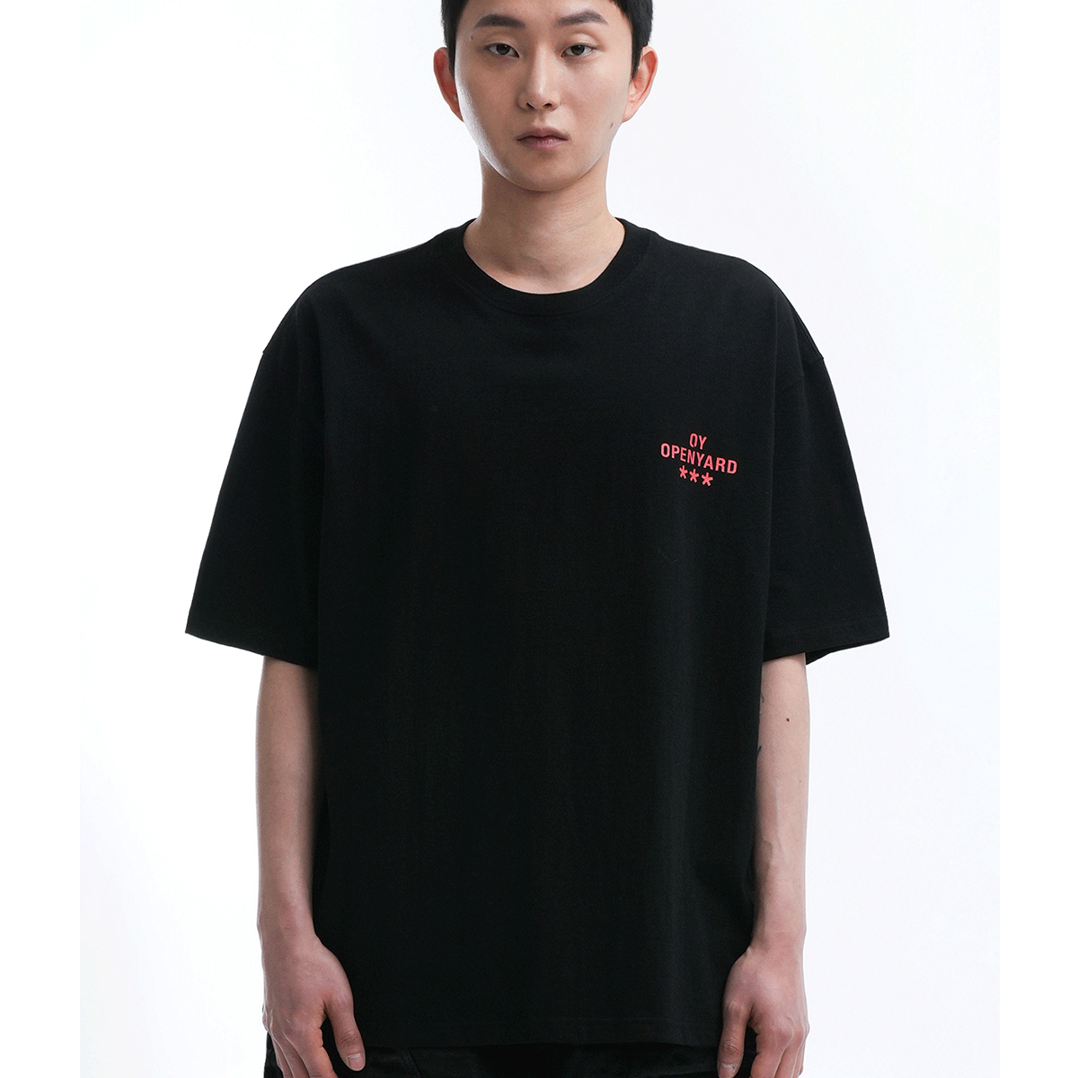 ★OY★T.S T-BLACK★正規品/韓国直送料込/ユニセックス/人気