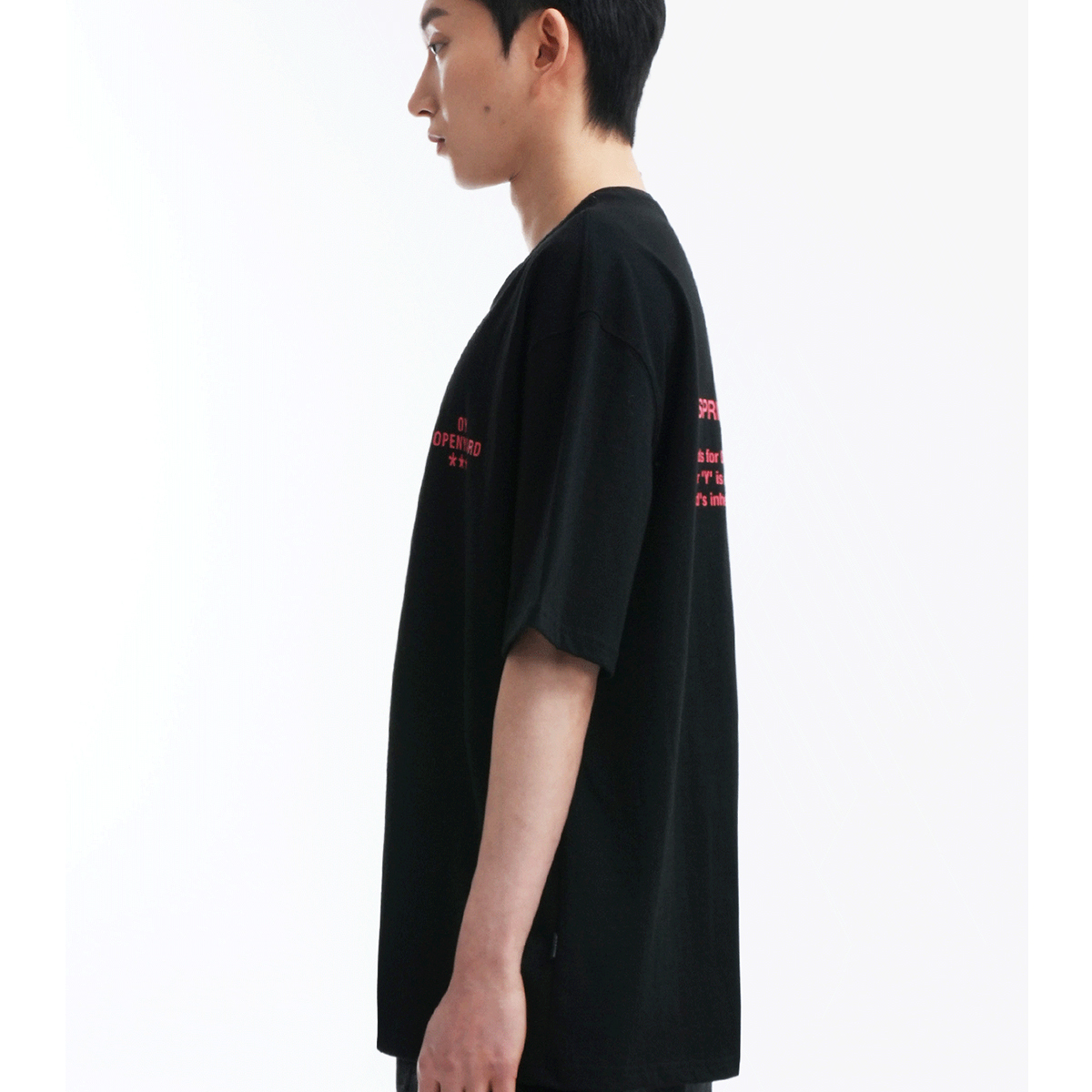 ★OY★T.S T-BLACK★正規品/韓国直送料込/ユニセックス/人気