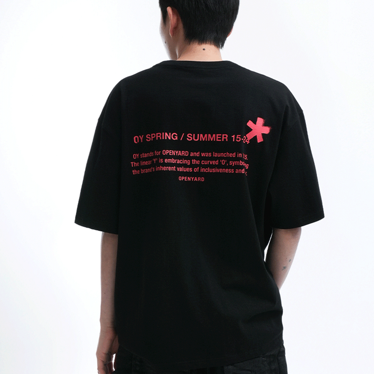 ★OY★T.S T-BLACK★正規品/韓国直送料込/ユニセックス/人気