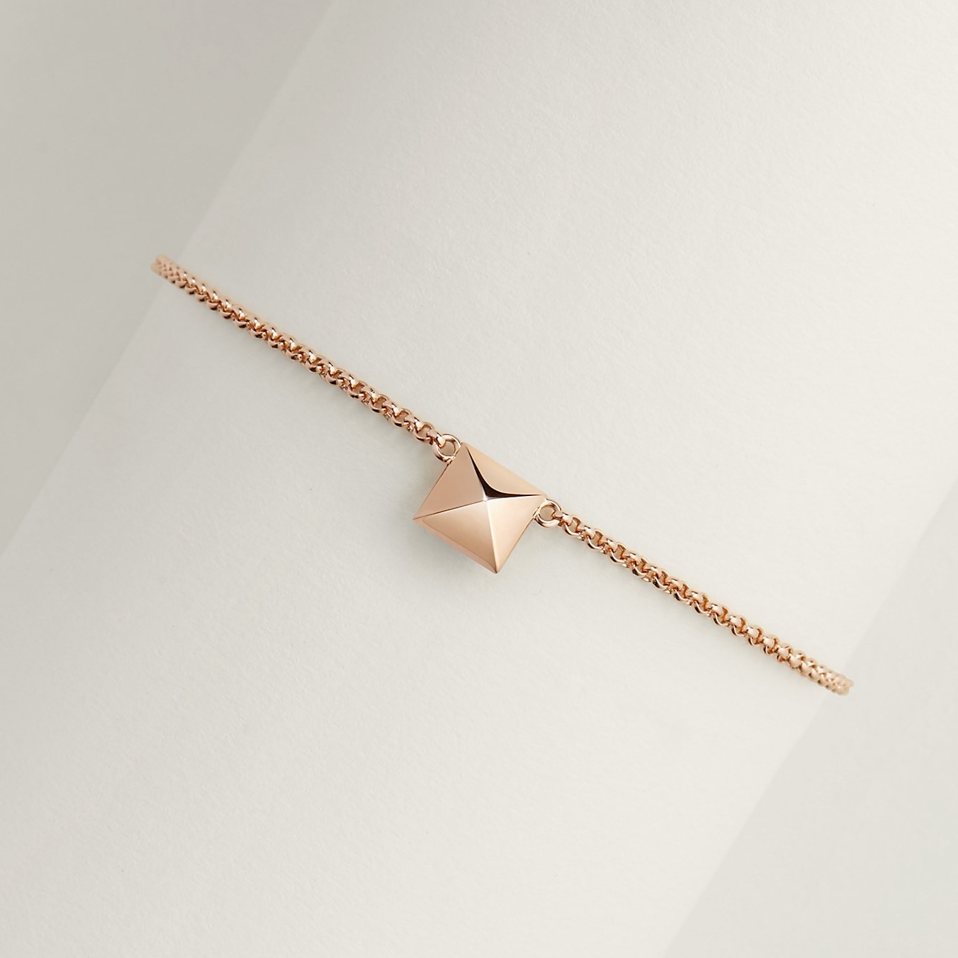 HERMES ブレスレット《Hermes Clou d'H》ピンクゴールド 直営店