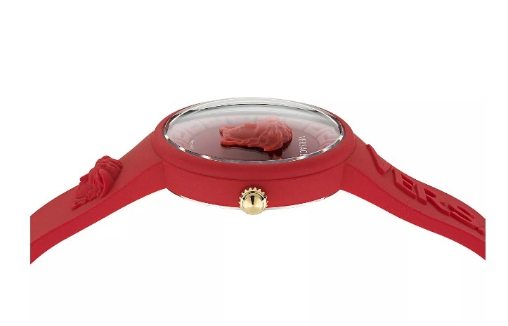 【Versace】メデューサ シリコン ストラップ ウォッチ 39mm Versace】メデューサ シリコン ストラップ ウォッチ 39mm