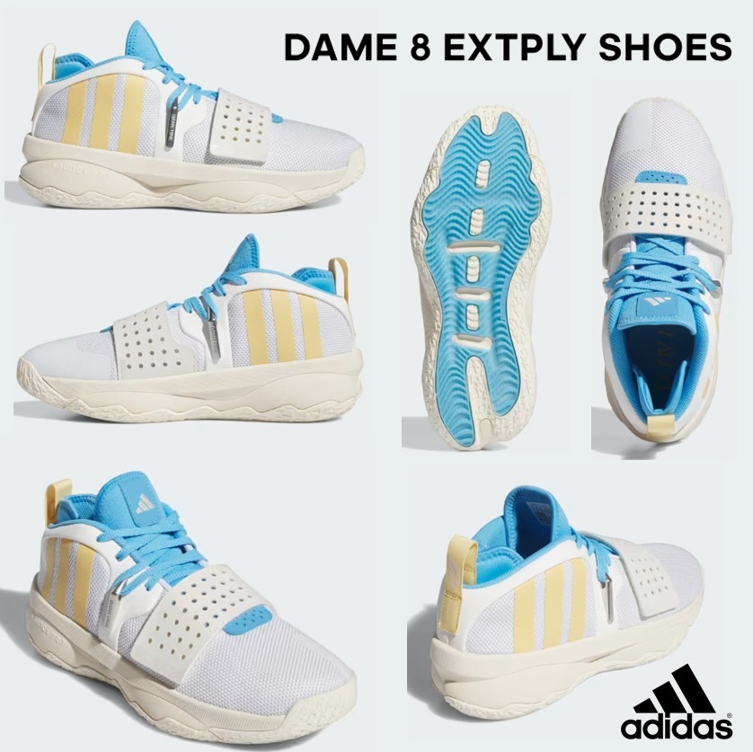 最新☆アディダス☆バスケシューズDAME 8 EXTPLY SHOES お早めに