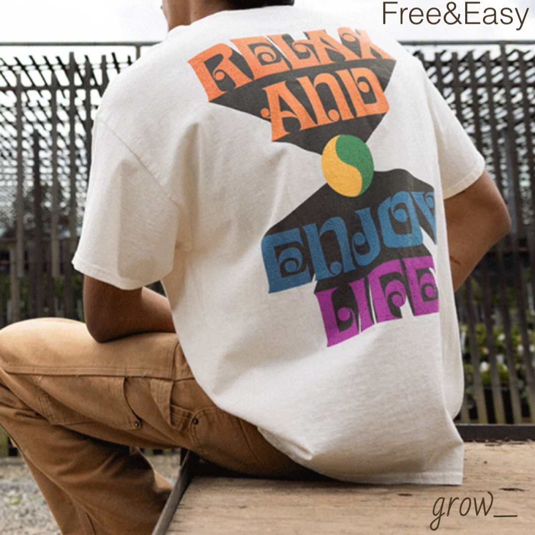 Free&Easy バースト 半袖 Tシャツ 送関込