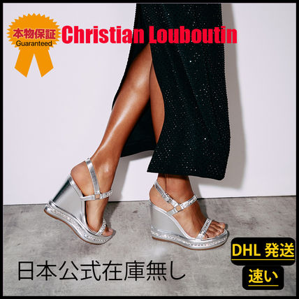 Christian Louboutin Platform & Wedge Platform Casual Style Plain Party Style