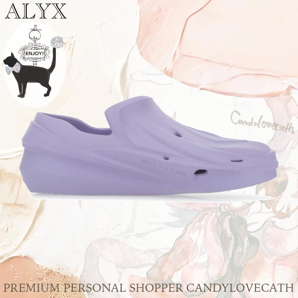 スニーカー ALYX Lilac Rubber Mono Slip Ons