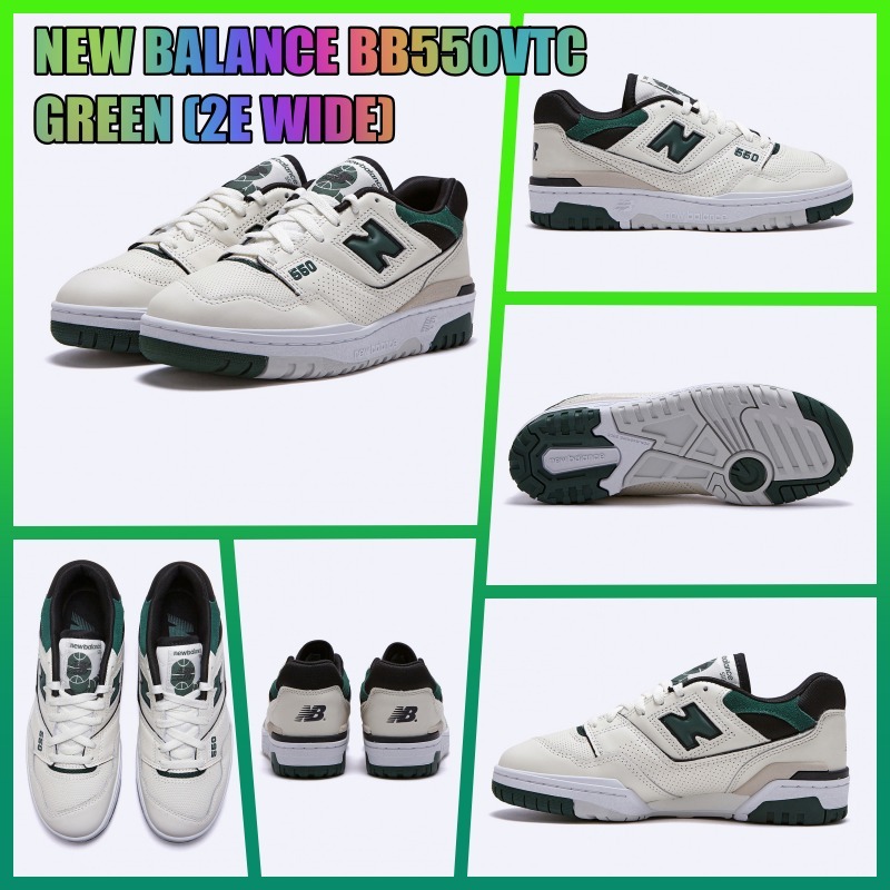 ★ニューバランス★スニーカー★BB550VTC GREEN★2E WIDE