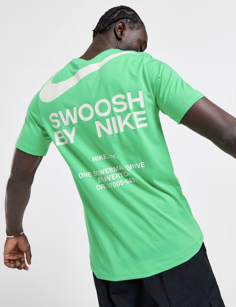 【海外限定】Nike ナイキ ビッグスウォッシュロゴTシャツ 海外限定】Nike ナイキ ビッグスウォッシュロゴTシャツ (Nike/T