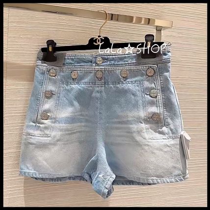 ブルー（青）系 CHANEL(シャネル) ショートパンツ(レディース