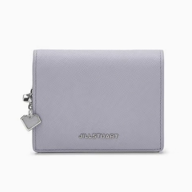 折りたたみ財布 JILLSTUART LOGO DECORATION COWHIDE HALF WALLET 4BFT346 JILLSTUART LOGO DECORATION COWHIDE HALF WALLET 4BFT346