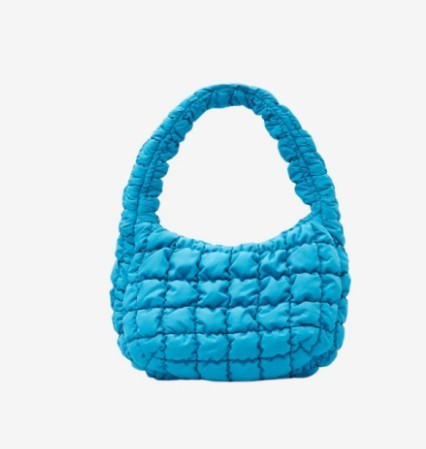 [COS] Quilted Mini Bright Turquoise 韓国人気