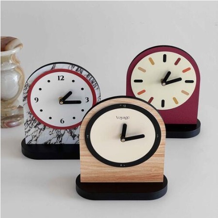 【PAPER GARDEN】Urban Circle Table Clock