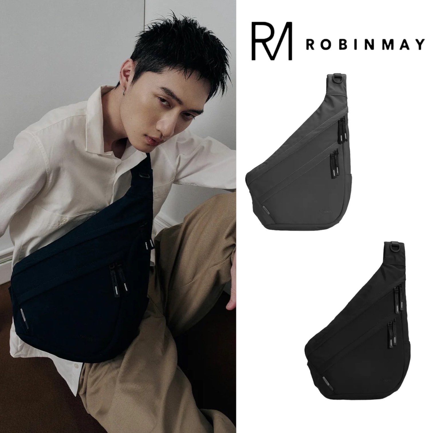 ★ROBINMAY 維塔單肩背包 ナイロン ショルダーバッグ/送料込