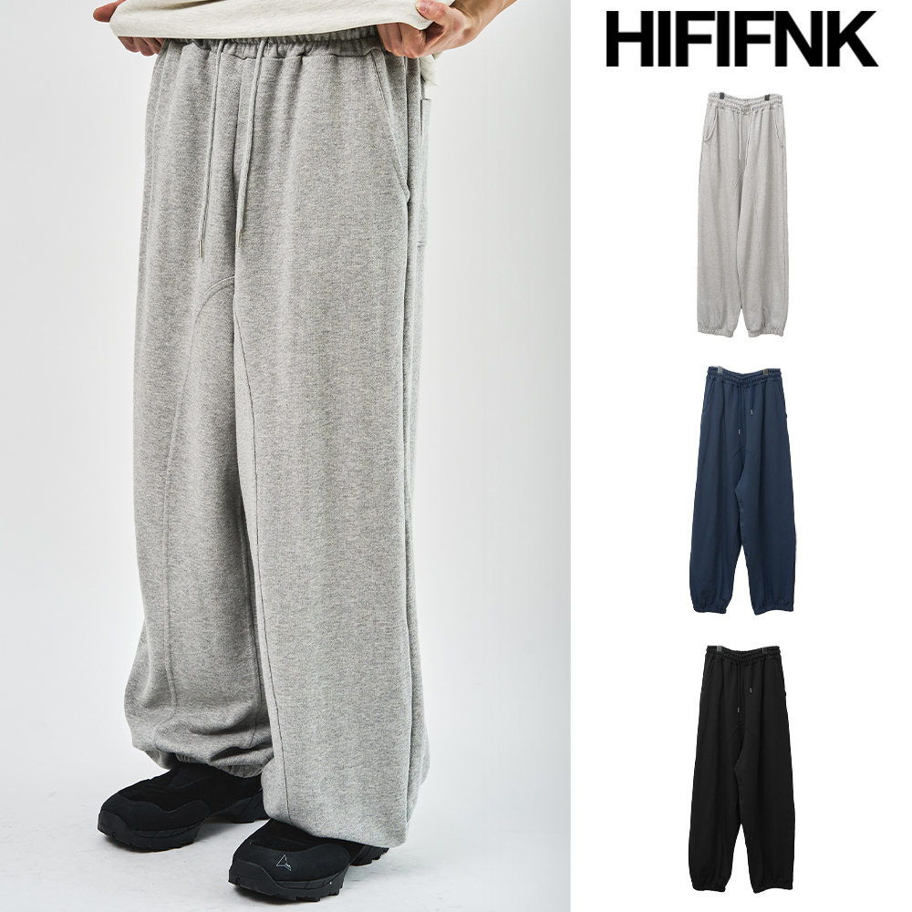 【HI FI FNK】Baggy Over Jogging Pants