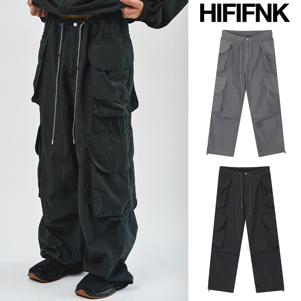 【HI FI FNK】Soy Cargo Nylon Pants