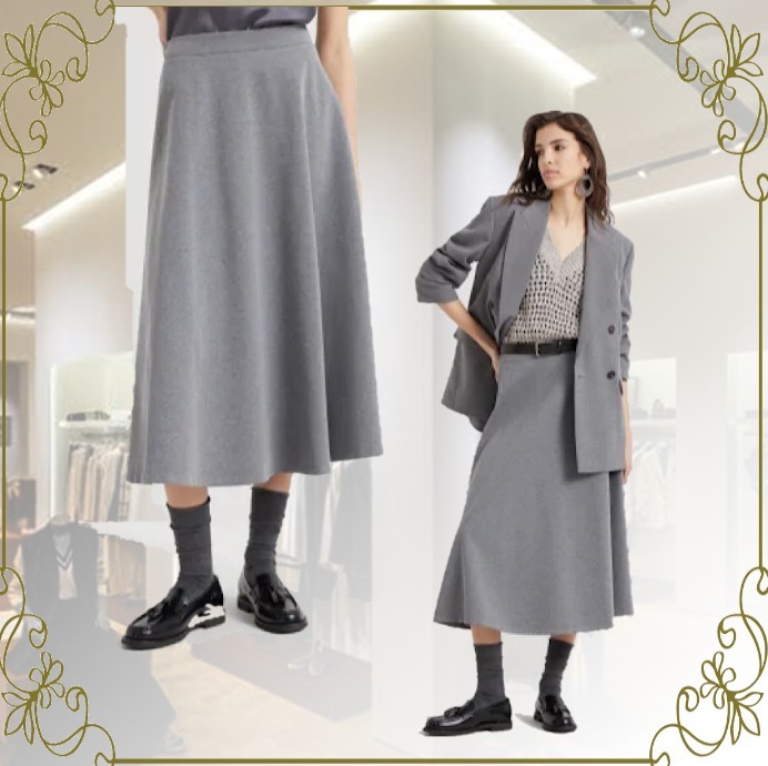 BRUNELLOCUCINELLI スカート VIP価格 送料無料 レディース エレガント＆カジュアルスカート | Brunello Cucinelli