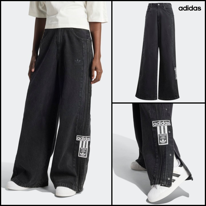Adidas】☆人気商品☆アディ ブレイク デニム パンツ ブラック