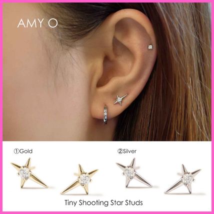 AMY O Earrings Casual Style Party Style Office Style Elegant Style