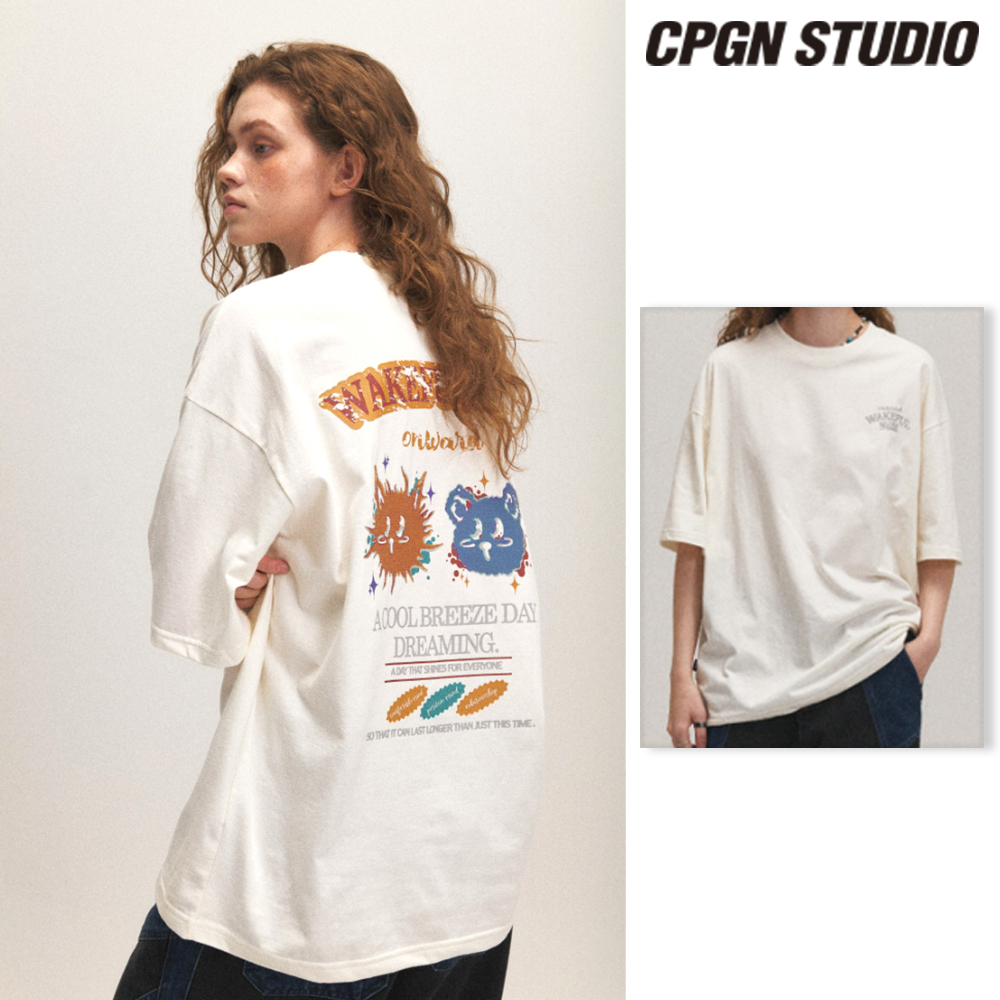 【CPGN STUDIO】24SS★ BREEZE DAY Pigment Short Sleeve Tee