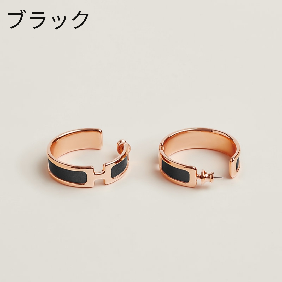 【耳元のポイントにピッタリ】HERMES ピアス《オランプ》