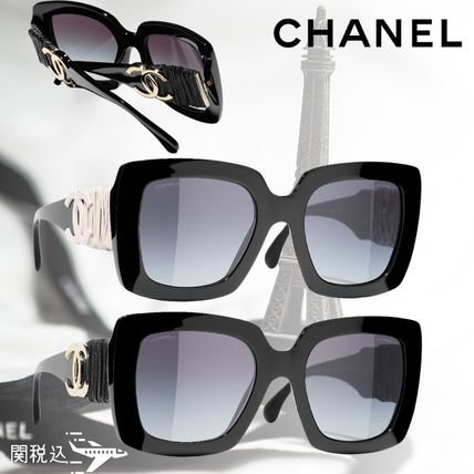 ベージュ系 CHANEL(シャネル) サングラス(レディース) - 海外