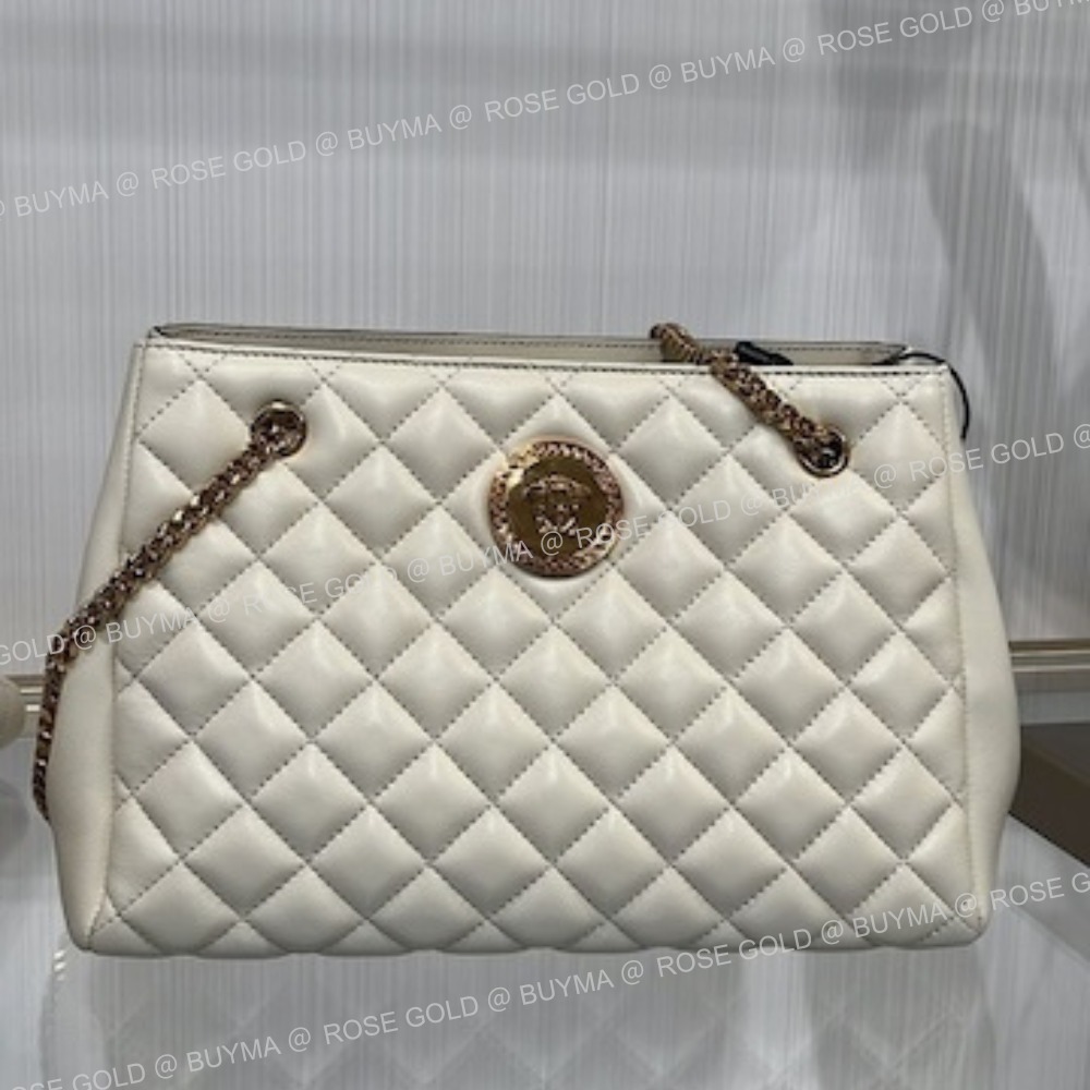 本物保証/VERSACE メドゥーサ チェーン ハンドバッグ 大人気