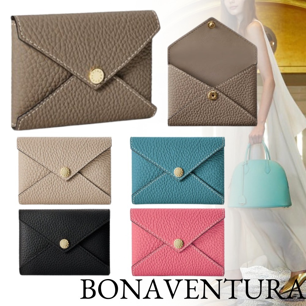 贅沢◆BONAVENTURA エンベロープ カードケース シュリンクレザー