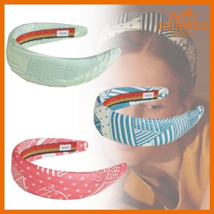 HERMES Headbands Costume Jewelry Casual Style Unisex Blended Fabrics