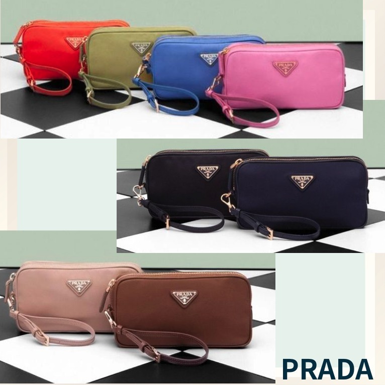 カラフル☆PRADA☆ Re-Edition 1978 Re-Nylon クラッチバッグ