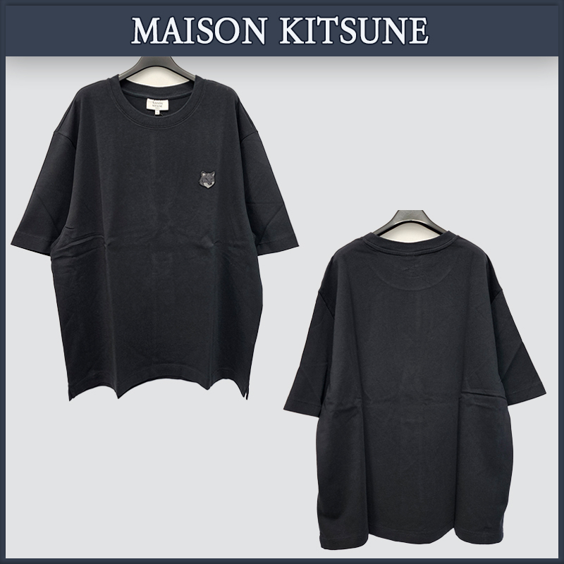 【MAISON KITSUNE】関税込★フォックスヘッドオーバーフィットT
