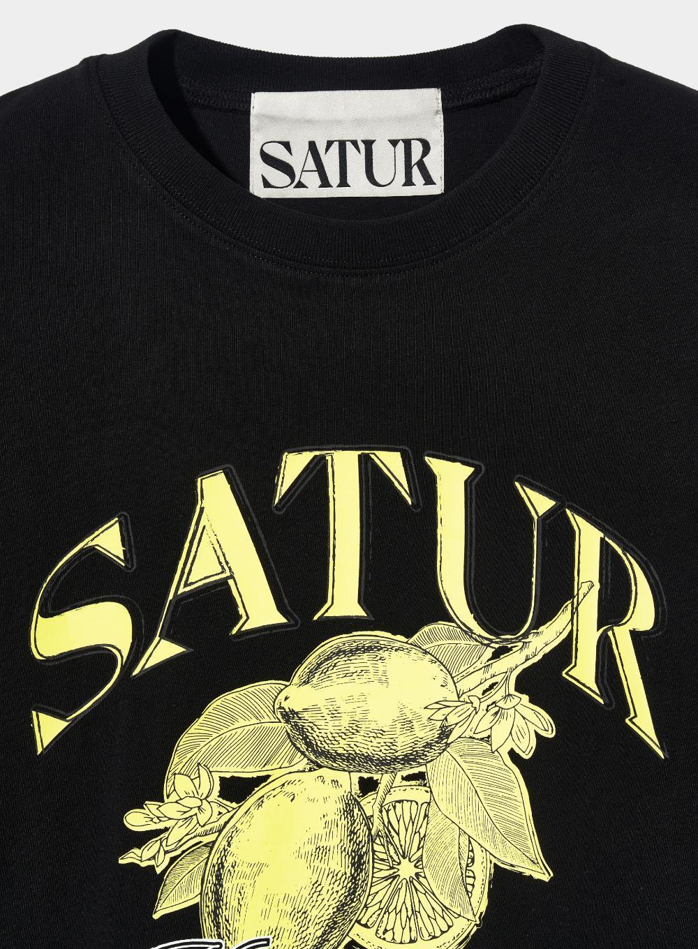 【SATUR】★人気★シトロン サマー グラフィック 半袖 Tシャツ SATUR]Citron Summer Graphic ティーシャツ☆新作・24SS