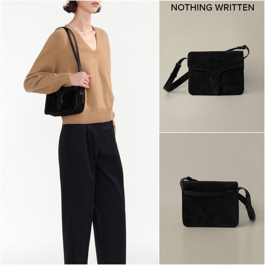 [NOTHING WRITTEN] Ravioli suede bag (Red) ☆送料込☆ Ravioli suede bag (Red) - Nothing written