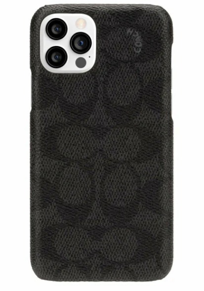 人気定番シグネチャー☆Coach☆Slim Wrap case iPhone 12/12 Pro