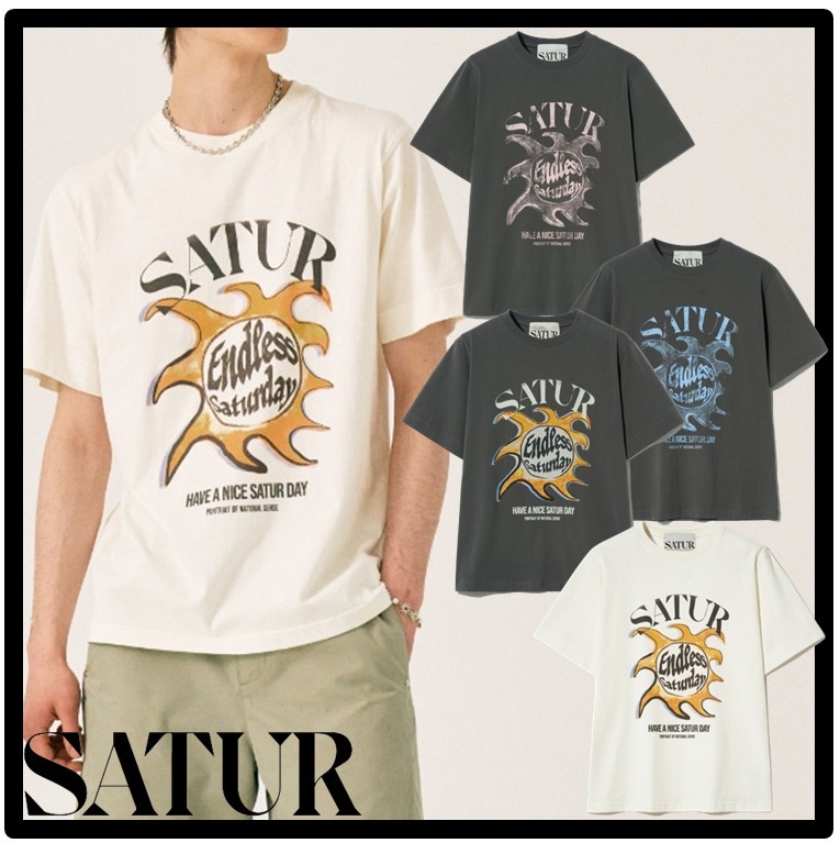★送料・関税込★SATUR★Sun Retro Graphic T-Shirts★