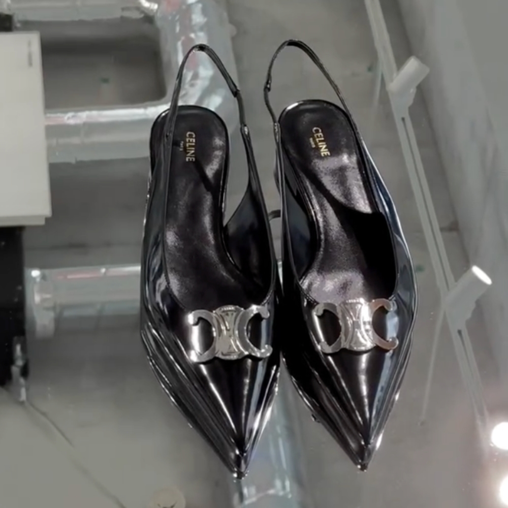 CELINE【関税込み】アルマ トリオンフ スリングバック シューズ 楽天市場】CELINE セリーヌ パンプス ALMA TRIOMPHE アルマ
