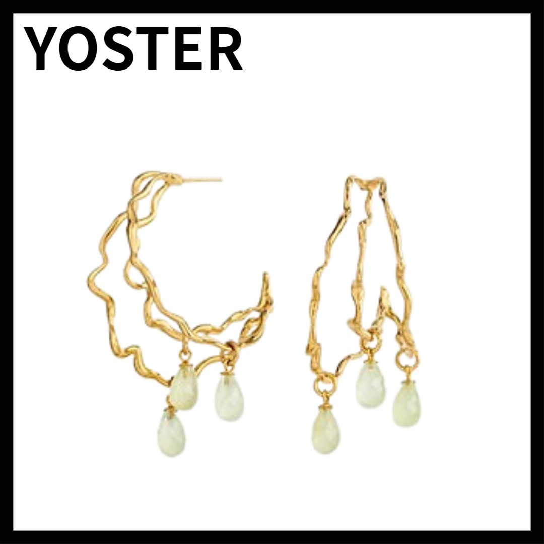 YOSTER ヨースター パラナイト Blooming シングル フープピアス