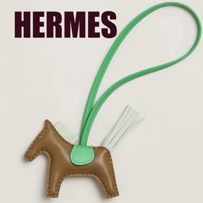 入手困難 HERMES ★お洒落の定番♪ ロデオ PM バッグチャーム