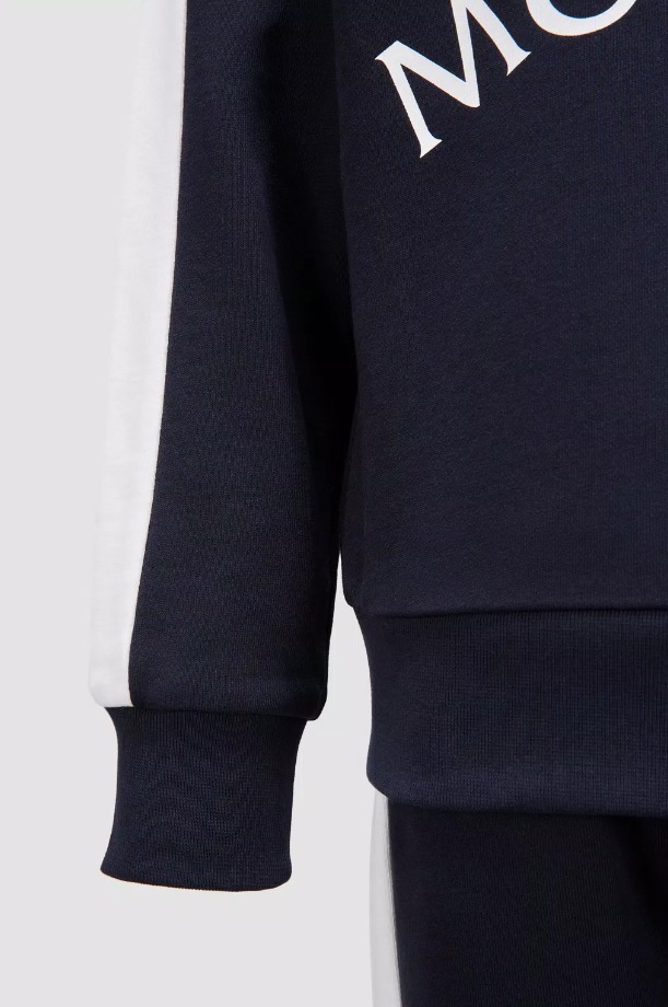 MONCLER 2024春夏新作キッズ スウェットセットアップ 8A/10A
