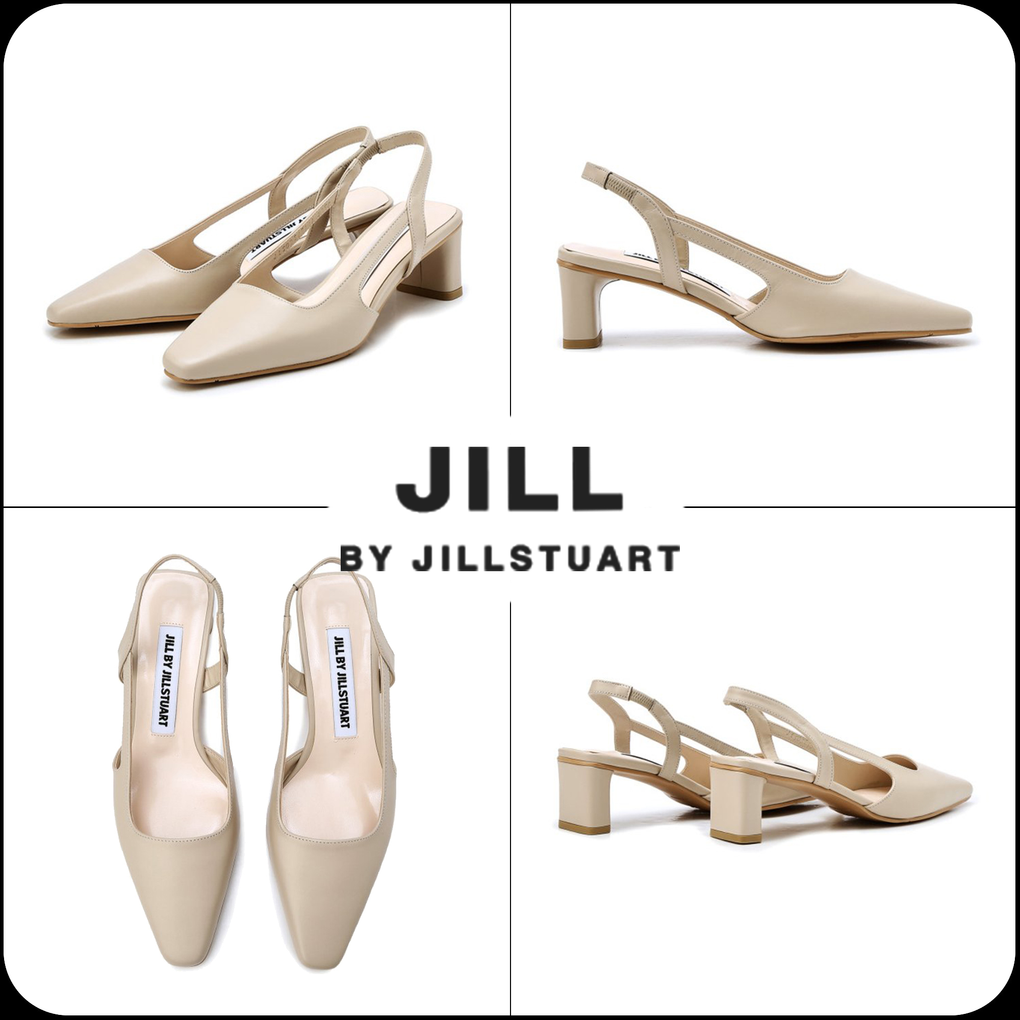 [JILLSTUART]★韓国人気★RONAN REAL LEATHER SLINGBACK