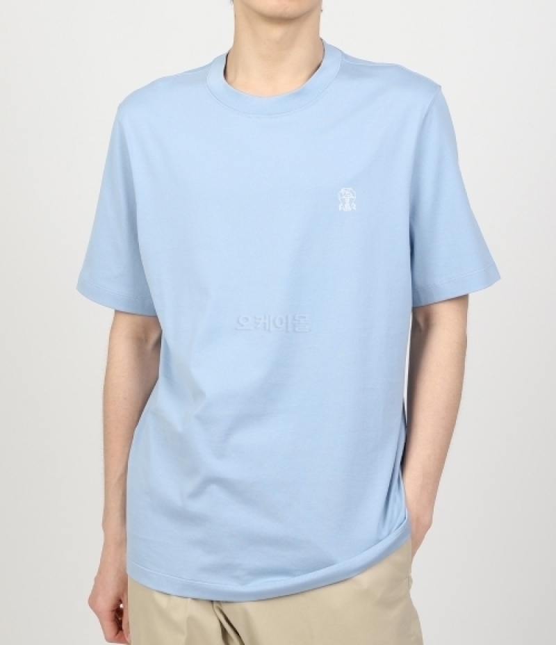 Brunello Cucinelli｜SHORT-SLEEVED ROUND NECK T-SHIRTS (M