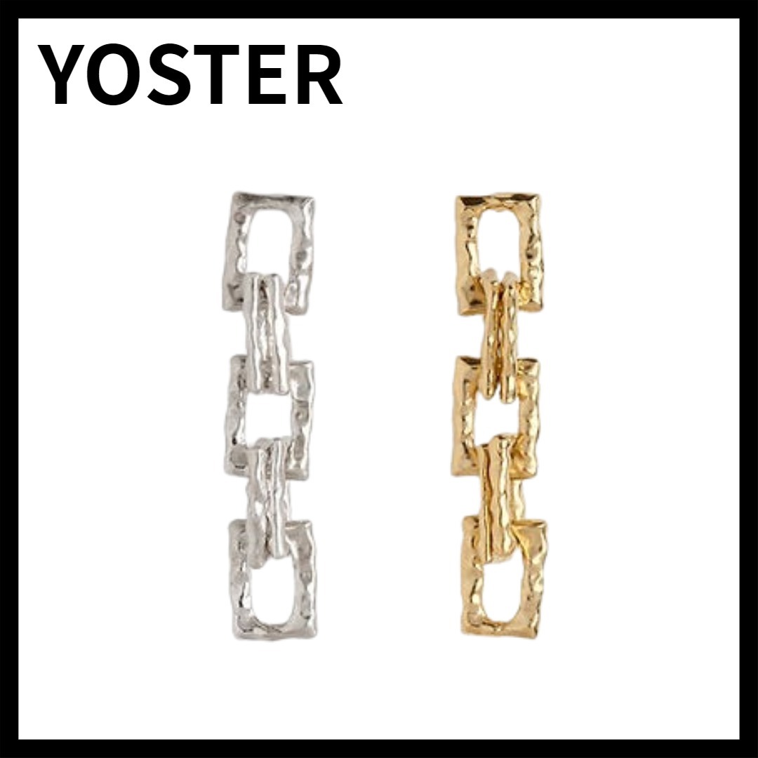 YOSTER ヨースター チェーン No.2 シングル ピアス