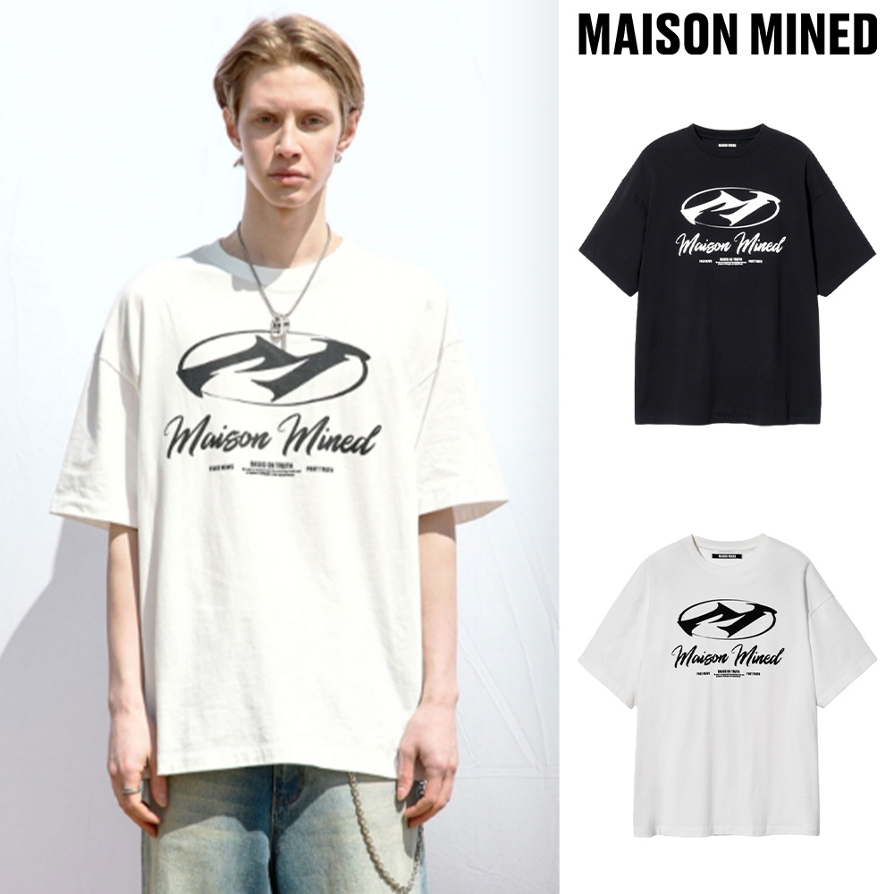 【MAISON MINED】24SS★ POST TRUTH HALF T