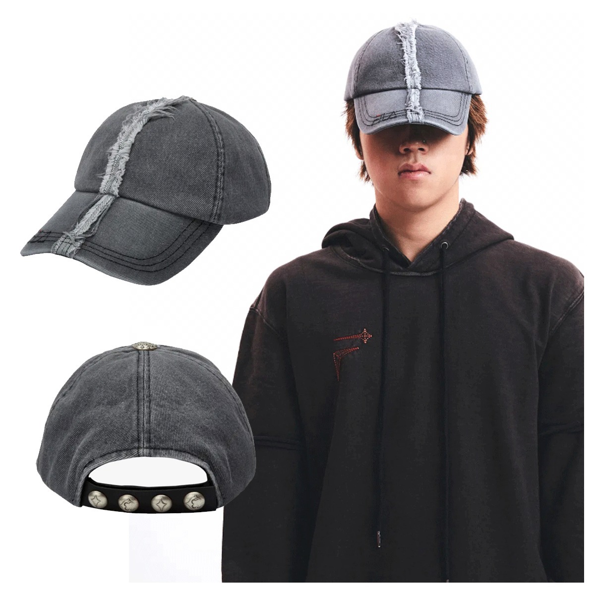 キャップ THUG CLUB FILA x THUG Mohican Cap 4FK812