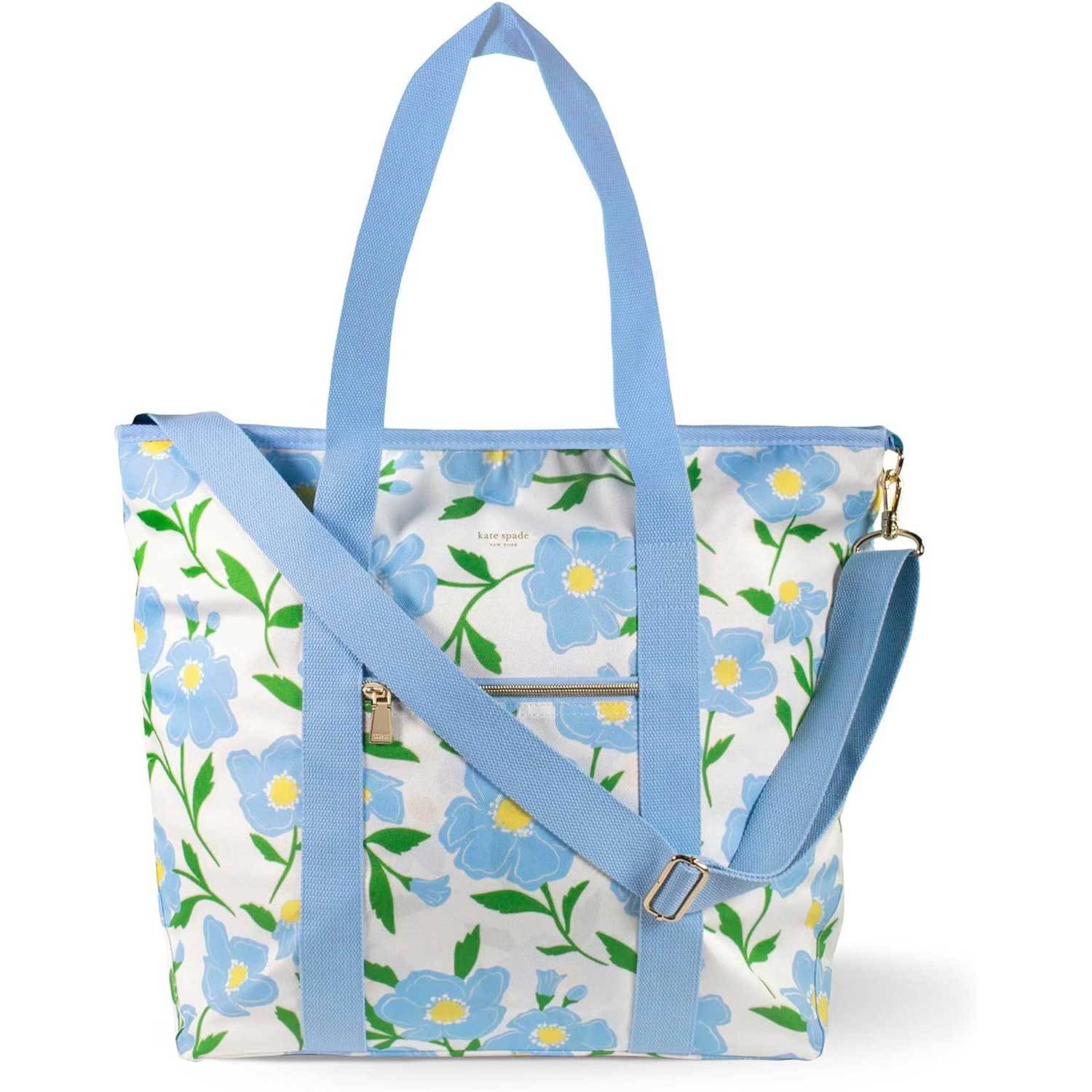 即納Kate spade 大容量断熱クーラートートバッグストラップ付