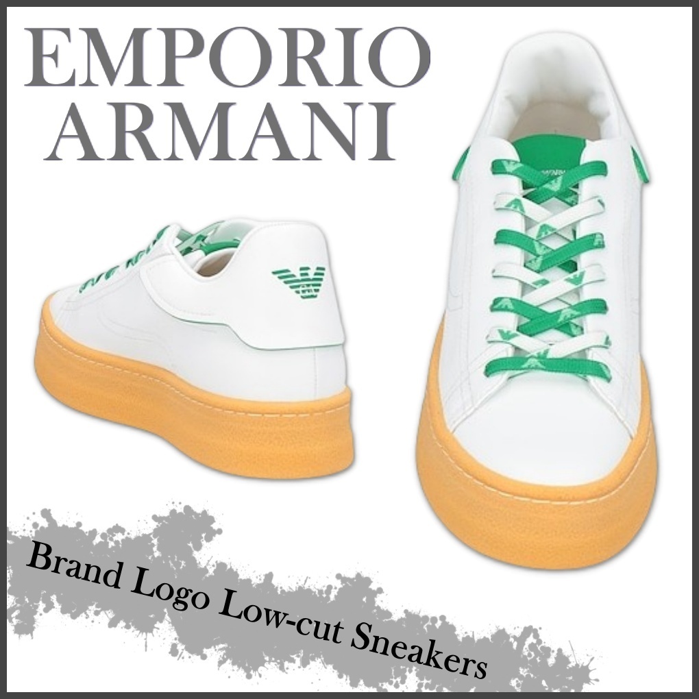 EMPORIO ARMANI アルマーニ ロゴ スニーカー ローカット 関送込 ARMANI EXCHANGE スニーカー 「A|X アルマーニ エクスチェンジ