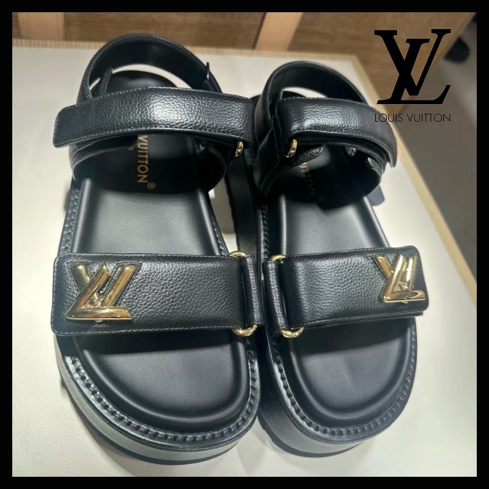 【春夏に大活躍】LOUIS VUITTON サンセット・ライン サンダル