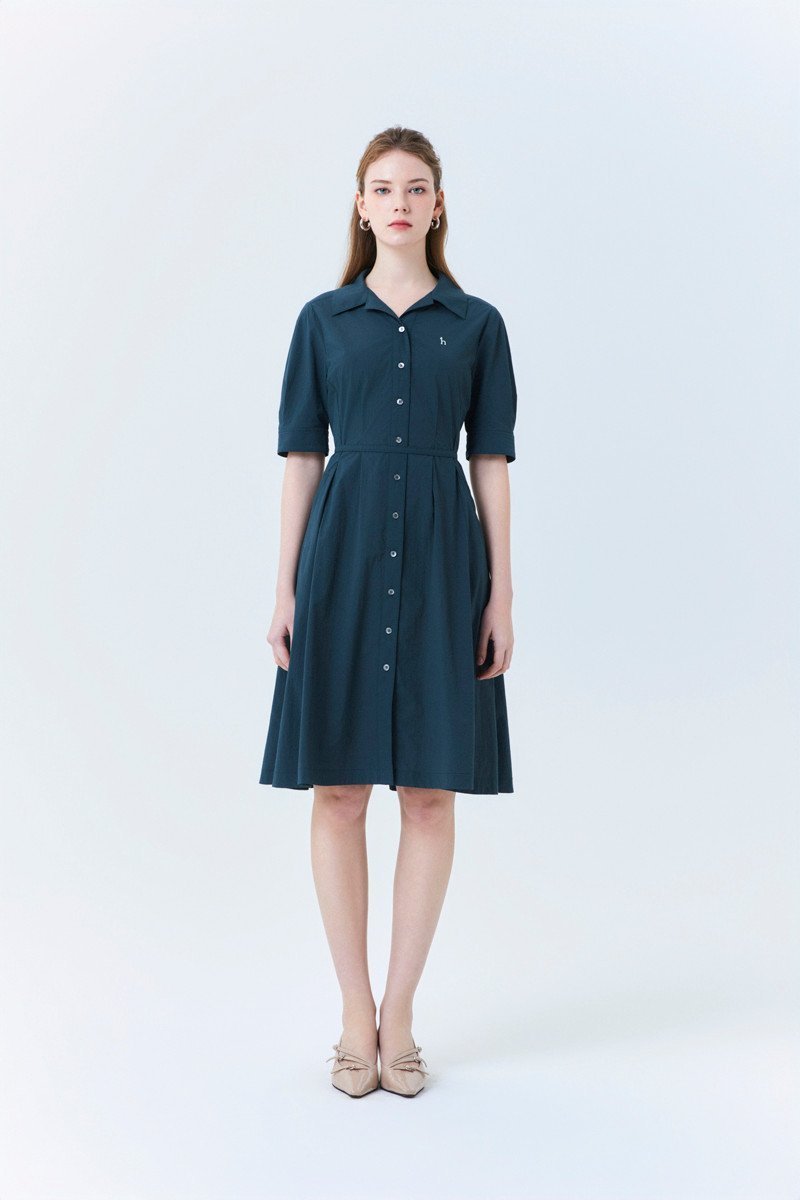 【美品】HAZZYS 165 ポロワンピース 美品】HAZZYS 165 ポロワンピース